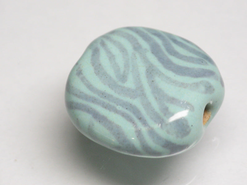TOKO-BEADS KZ034-31 Kenyan ceramic bead 18mm KZ034-31 Kazuri ケニアセラミックビーズ 18mm Asian bead & African bead  Handmade,Lampeork,bead,asia,india,ethnic,parts,accessory,beads とんぼ玉,ビーズ,トンボ玉,アジア,インド,エスニック,手作り,パーツ,アクセサリー