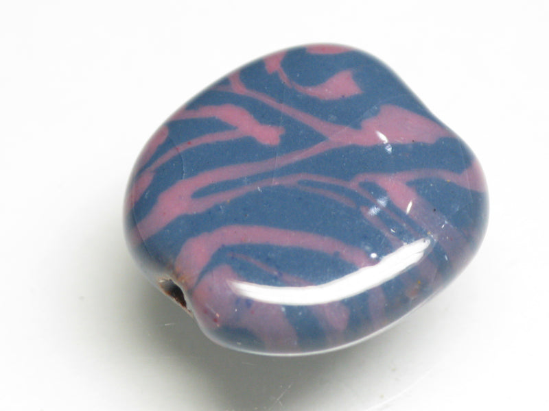 TOKO-BEADS KZ034-32 Kenyan ceramic bead 18mm KZ034-32 ケニアセラミックビーズ 18mm Asian bead & African bead  Handmade,Lampeork,bead,asia,india,ethnic,parts,accessory,beads とんぼ玉,ビーズ,トンボ玉,アジア,インド,エスニック,手作り,パーツ,アクセサリー