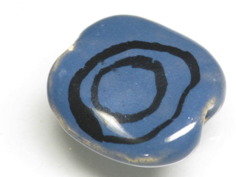 TOKO-BEADS KZ034-55 Kenyan ceramic bead 20.5mm KZ034-55 ケニアセラミックビーズ 20.5mmKazuri カズリビーズ Asian bead & African bead  Handmade,Lampeork,bead,asia,india,ethnic,parts,accessory,beads とんぼ玉,ビーズ,トンボ玉,アジア,インド,エスニック,手作り,パーツ,アクセサリー