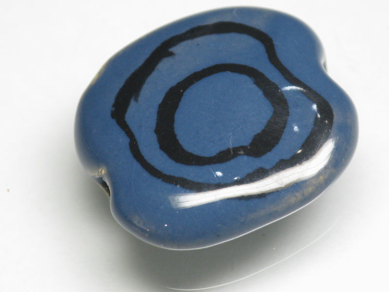 TOKO-BEADS KZ034-55 Kenyan ceramic bead 20.5mm KZ034-55 ケニアセラミックビーズ 20.5mmKazuri カズリビーズ Asian bead & African bead  Handmade,Lampeork,bead,asia,india,ethnic,parts,accessory,beads とんぼ玉,ビーズ,トンボ玉,アジア,インド,エスニック,手作り,パーツ,アクセサリー