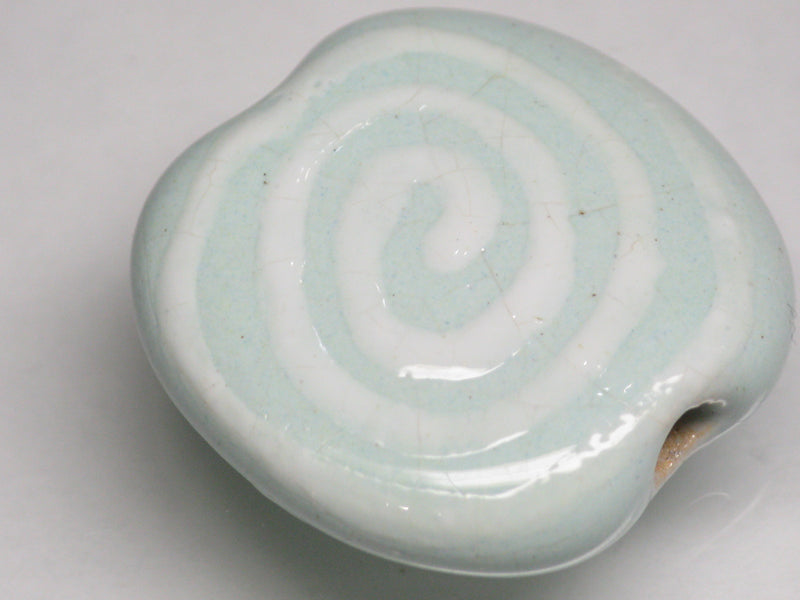 TOKO-BEADS KZ034-57 Kenyan ceramic bead 24mm KZ034-57 ケニアセラミックビーズ 24mmKazuri カズリビーズ Asian bead & African bead  Handmade,Lampeork,bead,asia,india,ethnic,parts,accessory,beads とんぼ玉,ビーズ,トンボ玉,アジア,インド,エスニック,手作り,パーツ,アクセサリー