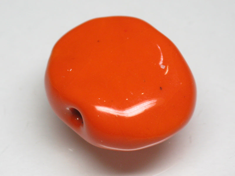 TOKO-BEADS KZ111-07 Kenyan ceramic bead 23mm KZ111-07 ケニアセラミックビーズ 23mmKazuri カズリビーズ Asian bead & African bead  Handmade,Lampeork,bead,asia,india,ethnic,parts,accessory,beads とんぼ玉,ビーズ,トンボ玉,アジア,インド,エスニック,手作り,パーツ,アクセサリー