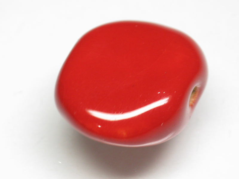 TOKO-BEADS KZ111-09 Kenyan ceramic bead 23mm KZ111-09 ケニアセラミックビーズ 23mmKazuri カズリビーズ Asian bead & African bead  Handmade,Lampeork,bead,asia,india,ethnic,parts,accessory,beads とんぼ玉,ビーズ,トンボ玉,アジア,インド,エスニック,手作り,パーツ,アクセサリー