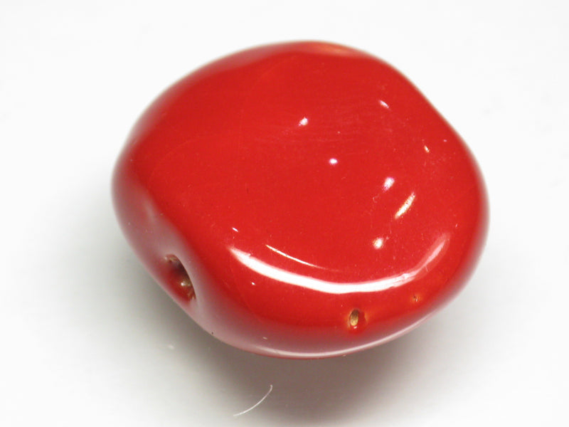 TOKO-BEADS KZ111-09 Kenyan ceramic bead 23mm KZ111-09 ケニアセラミックビーズ 23mmKazuri カズリビーズ Asian bead & African bead  Handmade,Lampeork,bead,asia,india,ethnic,parts,accessory,beads とんぼ玉,ビーズ,トンボ玉,アジア,インド,エスニック,手作り,パーツ,アクセサリー