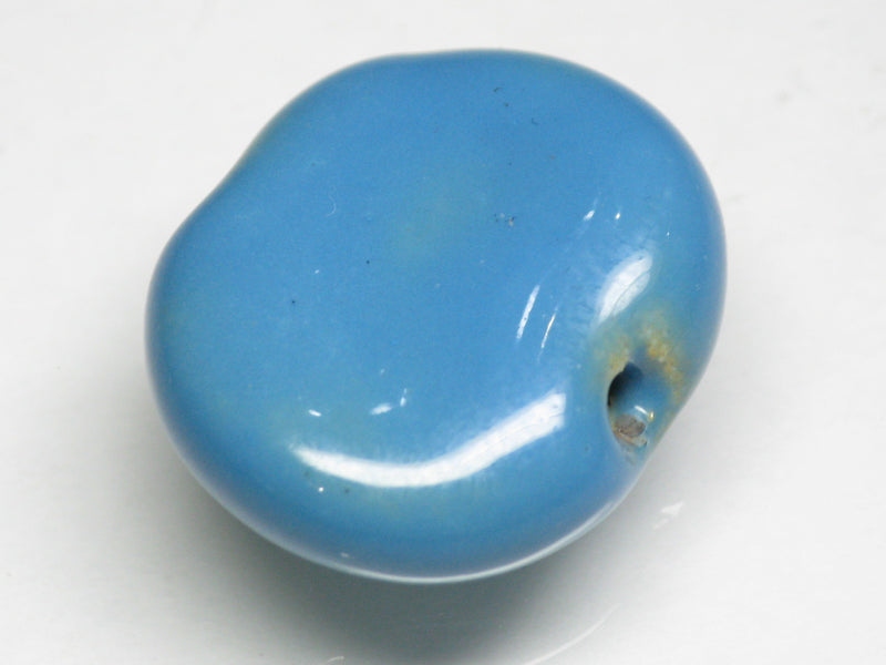 TOKO-BEADS KZ111-11 Kenyan ceramic bead 22mm KZ111-11 ケニアセラミックビーズ 22mmKazuri カズリビーズ Asian bead & African bead  Handmade,Lampeork,bead,asia,india,ethnic,parts,accessory,beads とんぼ玉,ビーズ,トンボ玉,アジア,インド,エスニック,手作り,パーツ,アクセサリー