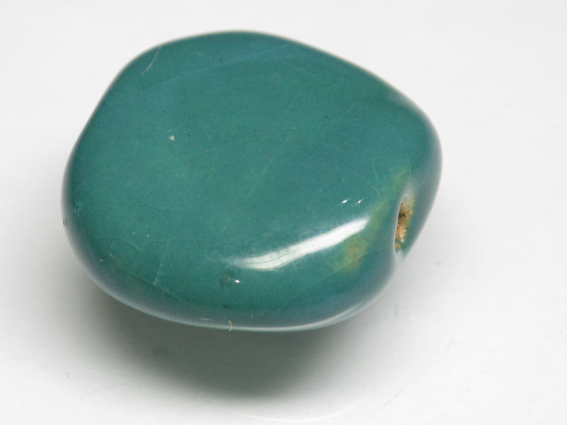 TOKO-BEADS KZ111-16 Kenyan ceramic bead 21mm KZ111-16 ケニアセラミックビーズ 21mmKazuri カズリビーズ Asian bead & African bead  Handmade,Lampeork,bead,asia,india,ethnic,parts,accessory,beads とんぼ玉,ビーズ,トンボ玉,アジア,インド,エスニック,手作り,パーツ,アクセサリー