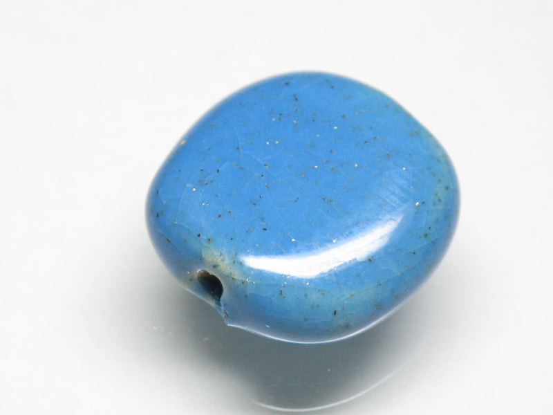 TOKO-BEADS KZ113-03 Kenyan ceramic bead 17mm KZ113-03 ケニアセラミックビーズ 17mmKazuri カズリビーズ Asian bead & African bead  Handmade,Lampeork,bead,asia,india,ethnic,parts,accessory,beads とんぼ玉,ビーズ,トンボ玉,アジア,インド,エスニック,手作り,パーツ,アクセサリー