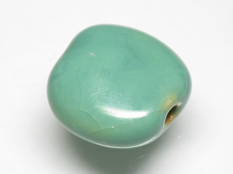 TOKO-BEADS KZ113-06 Kenyan ceramic bead 19mm KZ113-06 ケニアセラミックビーズ 19mmKazuri カズリビーズ Asian bead & African bead  Handmade,Lampeork,bead,asia,india,ethnic,parts,accessory,beads とんぼ玉,ビーズ,トンボ玉,アジア,インド,エスニック,手作り,パーツ,アクセサリー