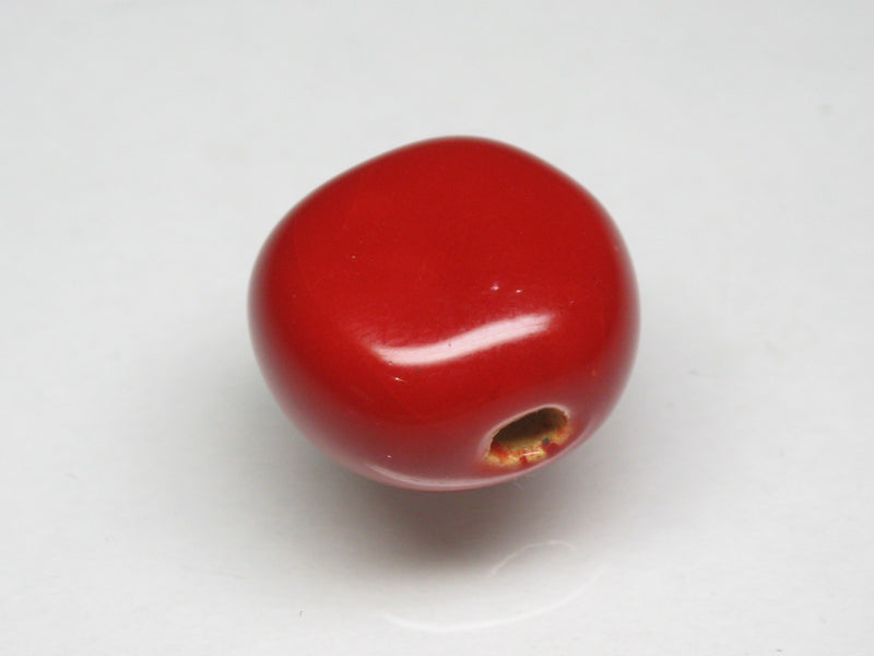 TOKO-BEADS KZ114-02 Kenyan ceramic bead 15mm KZ114-02 Kazuri ケニアセラミックビーズ 15mm Asian bead & African bead  Handmade,Lampeork,bead,asia,india,ethnic,parts,accessory,beads とんぼ玉,ビーズ,トンボ玉,アジア,インド,エスニック,手作り,パーツ,アクセサリー
