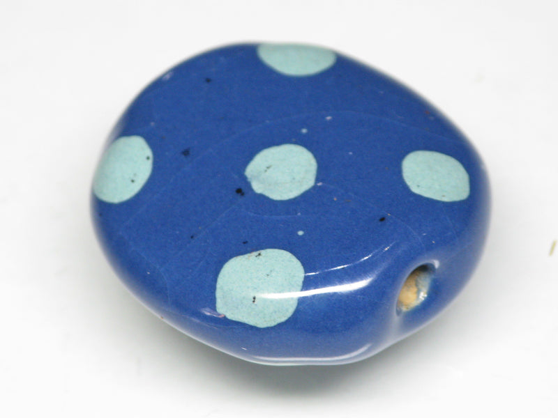 TOKO-BEADS KZ121-08 Kenyan ceramic bead 23mm KZ121-08 Kazuri ケニアセラミックビーズ 23mm Asian bead & African bead  Handmade,Lampeork,bead,asia,india,ethnic,parts,accessory,beads とんぼ玉,ビーズ,トンボ玉,アジア,インド,エスニック,手作り,パーツ,アクセサリー