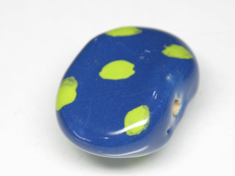 TOKO-BEADS KZ121-09 Kenyan ceramic bead 22mm KZ121-09 Kazuri ケニアセラミックビーズ 22mm Asian bead & African bead  Handmade,Lampeork,bead,asia,india,ethnic,parts,accessory,beads とんぼ玉,ビーズ,トンボ玉,アジア,インド,エスニック,手作り,パーツ,アクセサリー