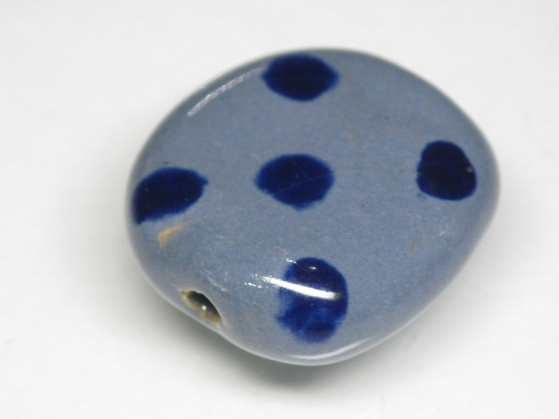 TOKO-BEADS KZ121-11 Kenyan ceramic bead 21mm KZ121-11 ケニアセラミックビーズ 21mm Asian bead & African bead  Handmade,Lampeork,bead,asia,india,ethnic,parts,accessory,beads とんぼ玉,ビーズ,トンボ玉,アジア,インド,エスニック,手作り,パーツ,アクセサリー