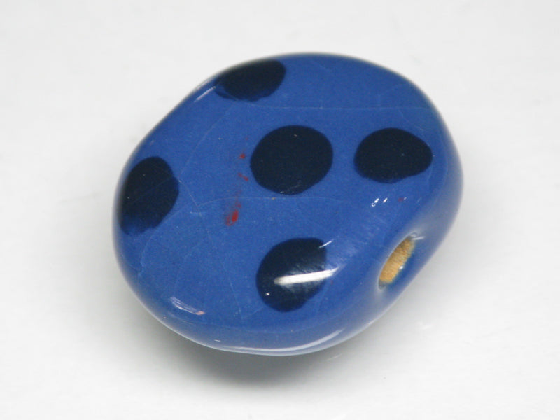 TOKO-BEADS KZ121-12 Kenyan ceramic bead 23mm KZ121-12 Kazuri ケニアセラミックビーズ 23mm Asian bead & African bead  Handmade,Lampeork,bead,asia,india,ethnic,parts,accessory,beads とんぼ玉,ビーズ,トンボ玉,アジア,インド,エスニック,手作り,パーツ,アクセサリー