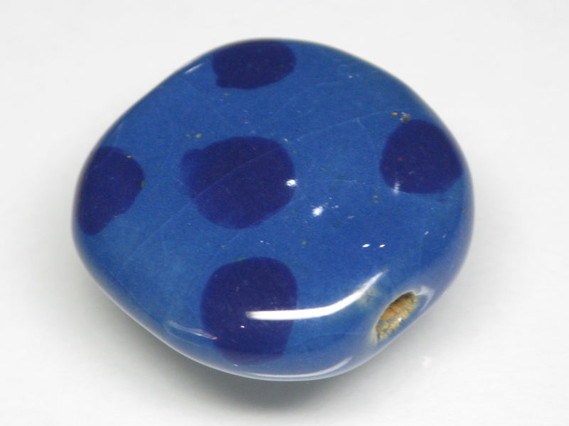 TOKO-BEADS KZ121-13 Kenyan ceramic bead 23mm KZ121-13 Kazuri ケニアセラミックビーズ 23mm Asian bead & African bead  Handmade,Lampeork,bead,asia,india,ethnic,parts,accessory,beads とんぼ玉,ビーズ,トンボ玉,アジア,インド,エスニック,手作り,パーツ,アクセサリー