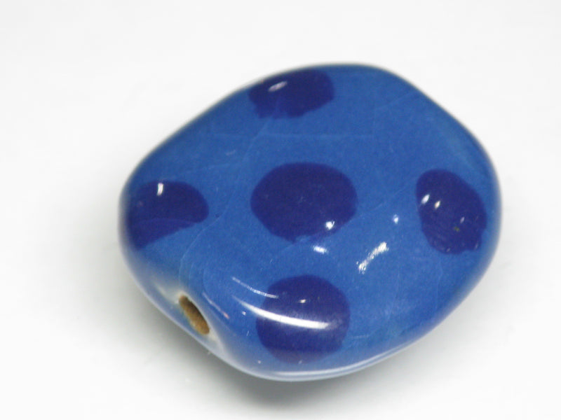 TOKO-BEADS KZ121-13 Kenyan ceramic bead 23mm KZ121-13 ケニアセラミックビーズ 23mm Asian bead & African bead  Handmade,Lampeork,bead,asia,india,ethnic,parts,accessory,beads とんぼ玉,ビーズ,トンボ玉,アジア,インド,エスニック,手作り,パーツ,アクセサリー