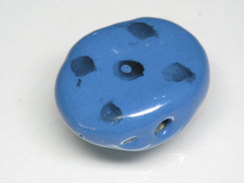 TOKO-BEADS KZ121-14 Kenyan ceramic bead 22mm KZ121-14 Kazuri ケニアセラミックビーズ 22mm Asian bead & African bead  Handmade,Lampeork,bead,asia,india,ethnic,parts,accessory,beads とんぼ玉,ビーズ,トンボ玉,アジア,インド,エスニック,手作り,パーツ,アクセサリー