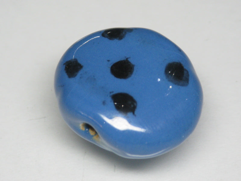 TOKO-BEADS KZ121-14 Kenyan ceramic bead 22mm KZ121-14 ケニアセラミックビーズ 22mm Asian bead & African bead  Handmade,Lampeork,bead,asia,india,ethnic,parts,accessory,beads とんぼ玉,ビーズ,トンボ玉,アジア,インド,エスニック,手作り,パーツ,アクセサリー
