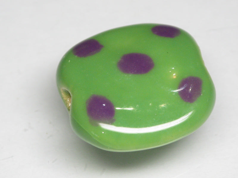 TOKO-BEADS KZ121-21 Kenyan ceramic bead 22mm KZ121-21 ケニアセラミックビーズ 22mmKazuri カズリビーズ Asian bead & African bead  Handmade,Lampeork,bead,asia,india,ethnic,parts,accessory,beads とんぼ玉,ビーズ,トンボ玉,アジア,インド,エスニック,手作り,パーツ,アクセサリー