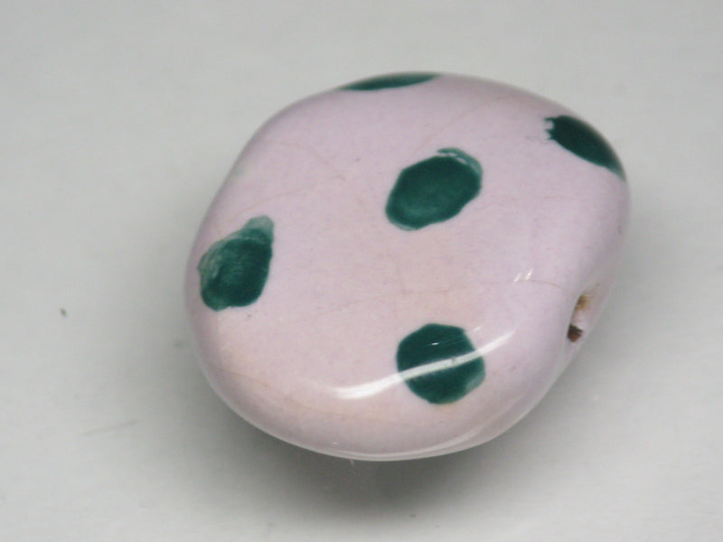 TOKO-BEADS KZ121-27 Kenyan ceramic bead 23mm KZ121-27 ケニアセラミックビーズ 23mmKazuri カズリビーズ Asian bead & African bead  Handmade,Lampeork,bead,asia,india,ethnic,parts,accessory,beads とんぼ玉,ビーズ,トンボ玉,アジア,インド,エスニック,手作り,パーツ,アクセサリー