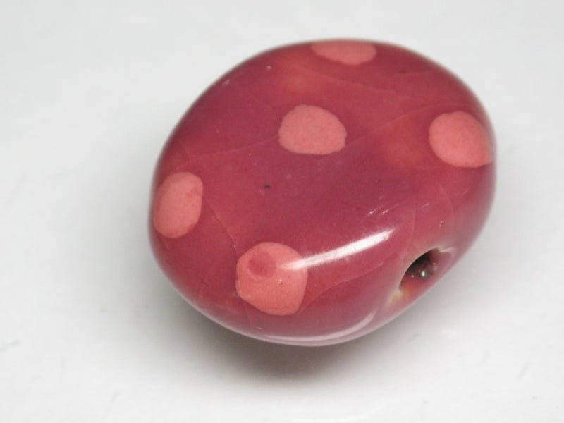 TOKO-BEADS KZ121-30 Kenyan ceramic bead 22mm KZ121-30 Kazuri ケニアセラミックビーズ 22mm Asian bead & African bead  Handmade,Lampeork,bead,asia,india,ethnic,parts,accessory,beads とんぼ玉,ビーズ,トンボ玉,アジア,インド,エスニック,手作り,パーツ,アクセサリー