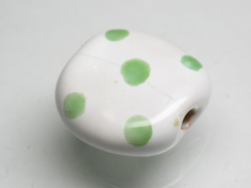 TOKO-BEADS KZ123-01 Kenyan ceramic bead 18.5mm KZ123-01 ケニアセラミックビーズ 18.5mmKazuri カズリビーズ Asian bead & African bead  Handmade,Lampeork,bead,asia,india,ethnic,parts,accessory,beads とんぼ玉,ビーズ,トンボ玉,アジア,インド,エスニック,手作り,パーツ,アクセサリー
