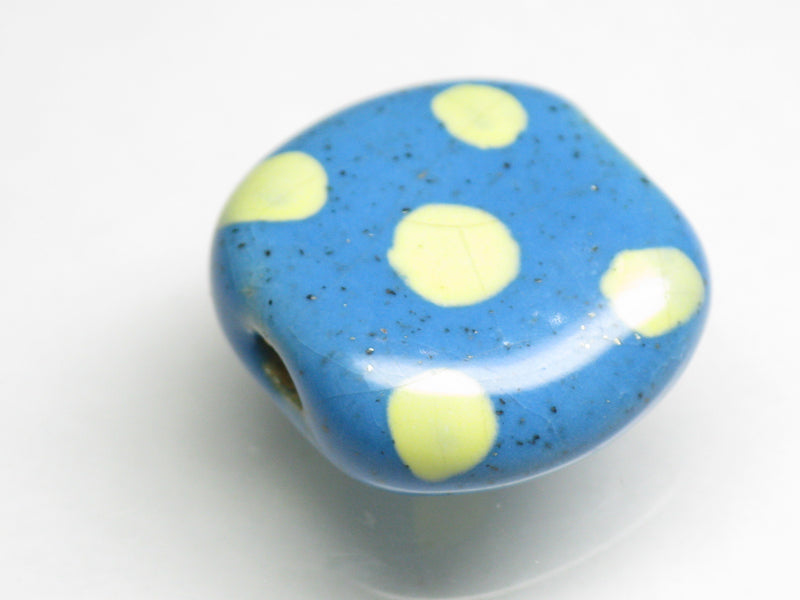 TOKO-BEADS KZ123-04 Kenyan ceramic bead 18mm KZ123-04 ケニアセラミックビーズ 18mmKazuri カズリビーズ Asian bead & African bead  Handmade,Lampeork,bead,asia,india,ethnic,parts,accessory,beads とんぼ玉,ビーズ,トンボ玉,アジア,インド,エスニック,手作り,パーツ,アクセサリー