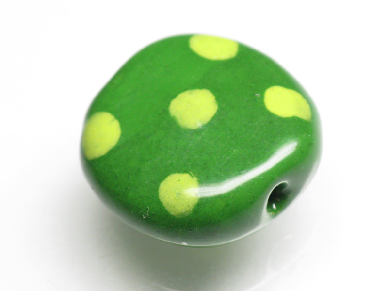 TOKO-BEADS KZ123-08 Kenyan ceramic bead 18mm KZ123-08 ケニアセラミックビーズ 18mmKazuri カズリビーズ Asian bead & African bead  Handmade,Lampeork,bead,asia,india,ethnic,parts,accessory,beads とんぼ玉,ビーズ,トンボ玉,アジア,インド,エスニック,手作り,パーツ,アクセサリー