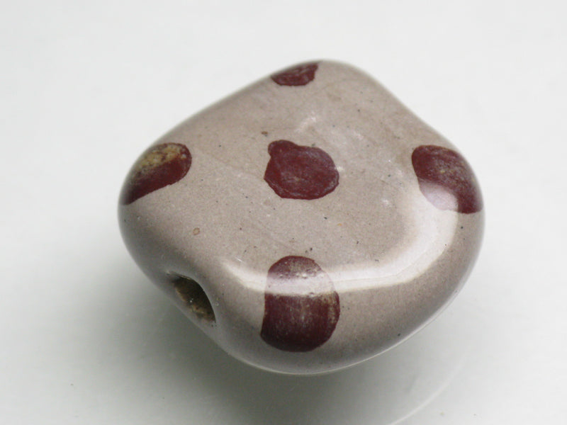 TOKO-BEADS KZ123-13 Kenyan ceramic bead 18mm KZ123-13 ケニアセラミックビーズ 18mmKazuri カズリビーズ Asian bead & African bead  Handmade,Lampeork,bead,asia,india,ethnic,parts,accessory,beads とんぼ玉,ビーズ,トンボ玉,アジア,インド,エスニック,手作り,パーツ,アクセサリー