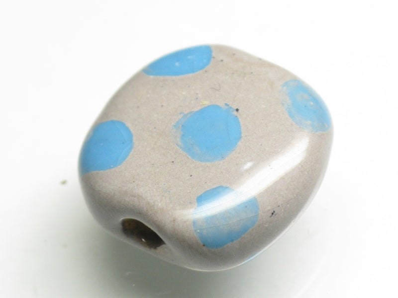 TOKO-BEADS KZ123-15 Kenyan ceramic bead 18mm KZ123-15 ケニアセラミックビーズ 18mmKazuri カズリビーズ Asian bead & African bead  Handmade,Lampeork,bead,asia,india,ethnic,parts,accessory,beads とんぼ玉,ビーズ,トンボ玉,アジア,インド,エスニック,手作り,パーツ,アクセサリー