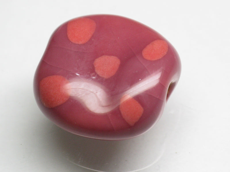 TOKO-BEADS KZ123-16 Kenyan ceramic bead 18mm KZ123-16 ケニアセラミックビーズ 18mmKazuri カズリビーズ Asian bead & African bead  Handmade,Lampeork,bead,asia,india,ethnic,parts,accessory,beads とんぼ玉,ビーズ,トンボ玉,アジア,インド,エスニック,手作り,パーツ,アクセサリー