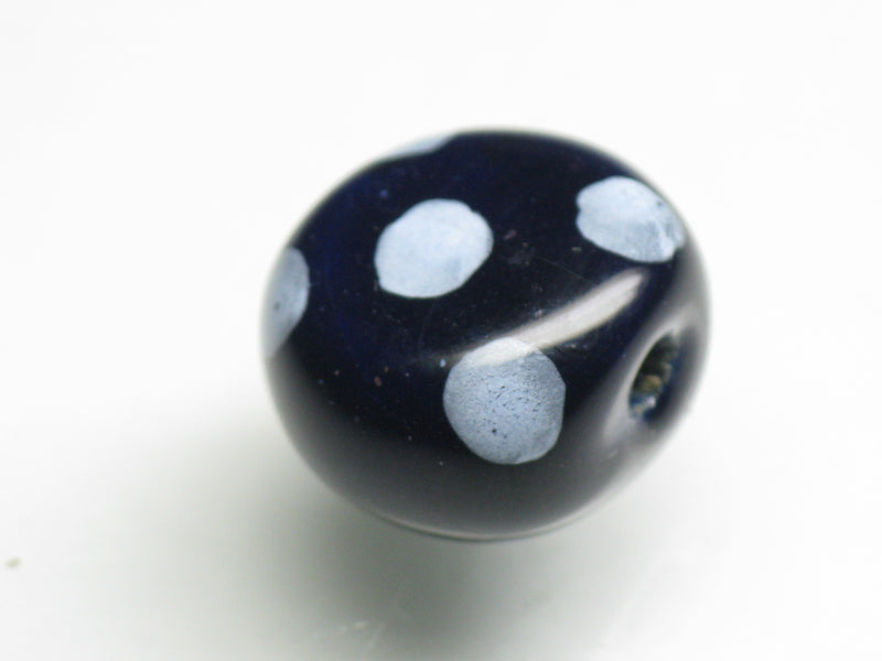 TOKO-BEADS KZ124-03 Kenyan ceramic bead 15mm KZ124-03 ケニアセラミックビーズ 15mmKazuri カズリビーズ Asian bead & African bead  Handmade,Lampeork,bead,asia,india,ethnic,parts,accessory,beads とんぼ玉,ビーズ,トンボ玉,アジア,インド,エスニック,手作り,パーツ,アクセサリー