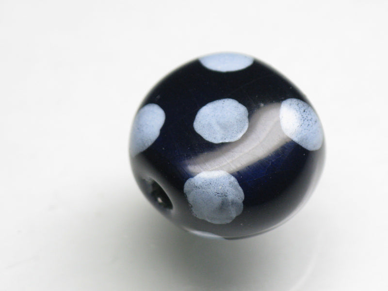 TOKO-BEADS KZ124-03 Kenyan ceramic bead 15mm KZ124-03 ケニアセラミックビーズ 15mmKazuri カズリビーズ Asian bead & African bead  Handmade,Lampeork,bead,asia,india,ethnic,parts,accessory,beads とんぼ玉,ビーズ,トンボ玉,アジア,インド,エスニック,手作り,パーツ,アクセサリー