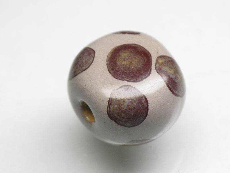 TOKO-BEADS KZ124-08 Kenyan ceramic bead 15mm KZ124-08 ケニアセラミックビーズ 15mmKazuri カズリビーズ Asian bead & African bead  Handmade,Lampeork,bead,asia,india,ethnic,parts,accessory,beads とんぼ玉,ビーズ,トンボ玉,アジア,インド,エスニック,手作り,パーツ,アクセサリー
