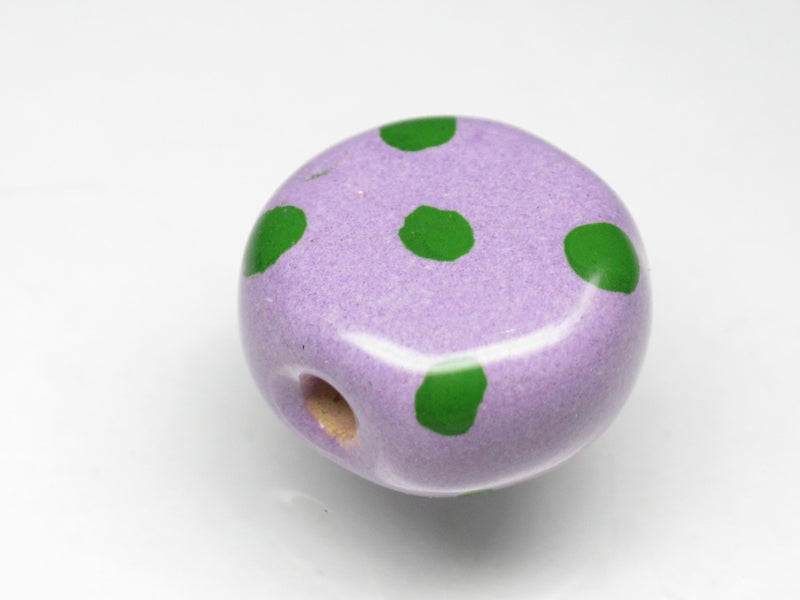 TOKO-BEADS KZ124-11 Kenyan ceramic bead 15mm KZ124-11 ケニアセラミックビーズ 15mmKazuri カズリビーズ Asian bead & African bead  Handmade,Lampeork,bead,asia,india,ethnic,parts,accessory,beads とんぼ玉,ビーズ,トンボ玉,アジア,インド,エスニック,手作り,パーツ,アクセサリー
