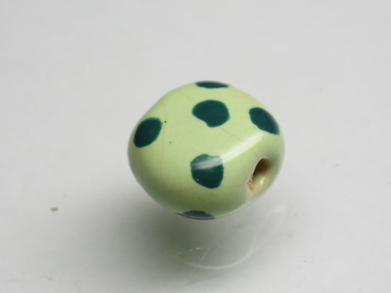 TOKO-BEADS KZ125-04 Kenyan ceramic bead 11mm KZ125-04 ケニアセラミックビーズ 11mmKazuri カズリビーズ Asian bead & African bead  Handmade,Lampeork,bead,asia,india,ethnic,parts,accessory,beads とんぼ玉,ビーズ,トンボ玉,アジア,インド,エスニック,手作り,パーツ,アクセサリー