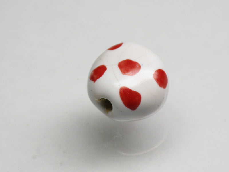 TOKO-BEADS KZ125-05 Kenyan ceramic bead 11mm KZ125-05 ケニアセラミックビーズ 11mmKazuri カズリビーズ Asian bead & African bead  Handmade,Lampeork,bead,asia,india,ethnic,parts,accessory,beads とんぼ玉,ビーズ,トンボ玉,アジア,インド,エスニック,手作り,パーツ,アクセサリー