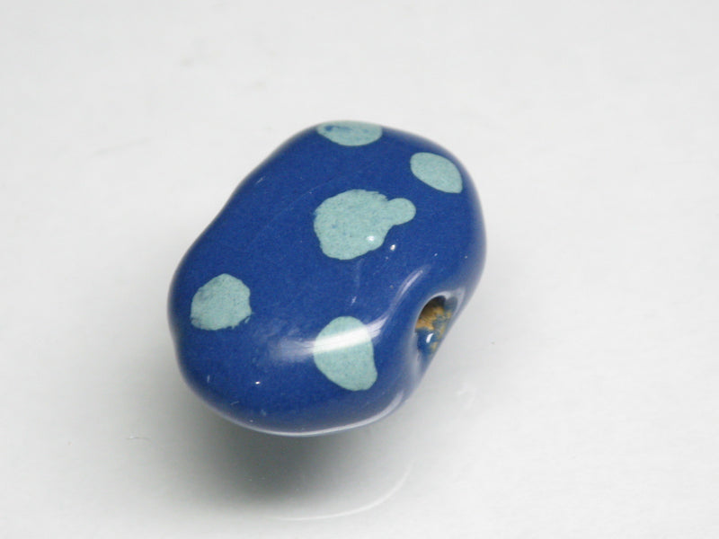 TOKO-BEADS KZ126-05 Kenyan ceramic bead 16~17mm KZ126-05 ケニアセラミックビーズ 16~17mmKazuri カズリビーズ Asian bead & African bead  Handmade,Lampeork,bead,asia,india,ethnic,parts,accessory,beads とんぼ玉,ビーズ,トンボ玉,アジア,インド,エスニック,手作り,パーツ,アクセサリー