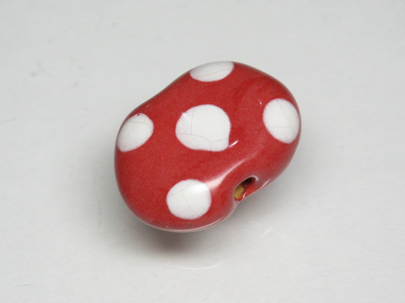TOKO-BEADS KZ126-13 Kenyan ceramic bead 16~17mm KZ126-13 ケニアセラミックビーズ 16~17mmKazuri カズリビーズ Asian bead & African bead  Handmade,Lampeork,bead,asia,india,ethnic,parts,accessory,beads とんぼ玉,ビーズ,トンボ玉,アジア,インド,エスニック,手作り,パーツ,アクセサリー