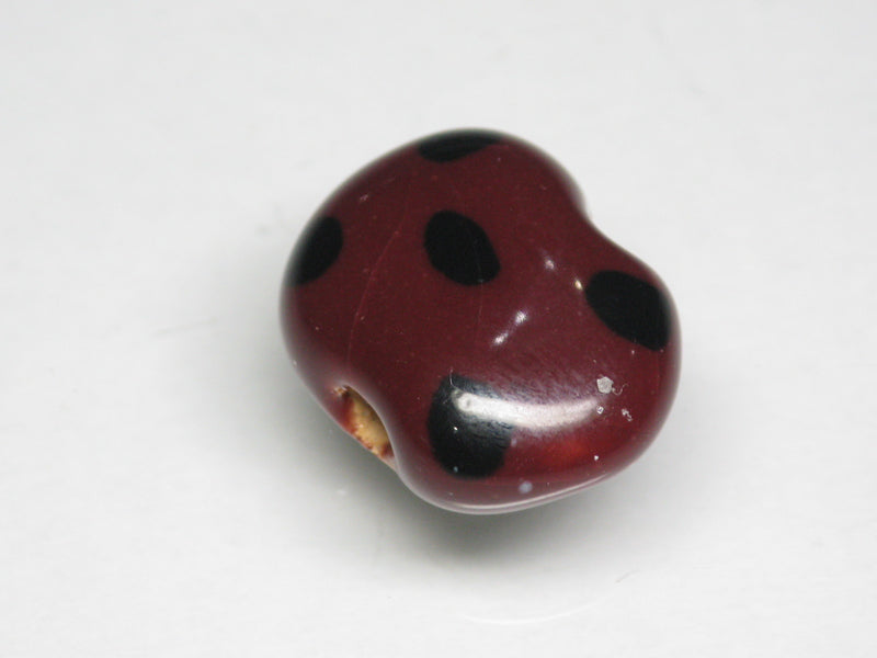 TOKO-BEADS KZ126-15 Kenyan ceramic bead 17mm KZ126-15 ケニアセラミックビーズ 17mmKazuri カズリビーズ Asian bead & African bead  Handmade,Lampeork,bead,asia,india,ethnic,parts,accessory,beads とんぼ玉,ビーズ,トンボ玉,アジア,インド,エスニック,手作り,パーツ,アクセサリー