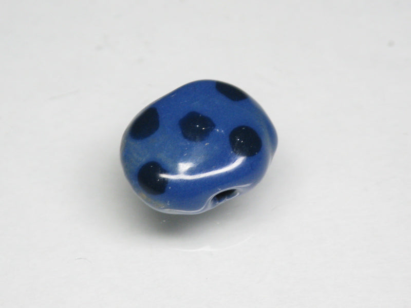 TOKO-BEADS KZ127-02 Kenyan ceramic bead 13mm KZ127-02 ケニアセラミックビーズ 13mmKazuri カズリビーズ Asian bead & African bead  Handmade,Lampeork,bead,asia,india,ethnic,parts,accessory,beads とんぼ玉,ビーズ,トンボ玉,アジア,インド,エスニック,手作り,パーツ,アクセサリー