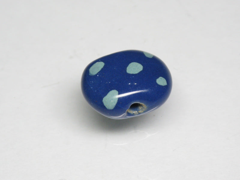 TOKO-BEADS KZ127-05 Kenyan ceramic bead 13mm KZ127-05 ケニアセラミックビーズ 13mmKazuri カズリビーズ Asian bead & African bead  Handmade,Lampeork,bead,asia,india,ethnic,parts,accessory,beads とんぼ玉,ビーズ,トンボ玉,アジア,インド,エスニック,手作り,パーツ,アクセサリー