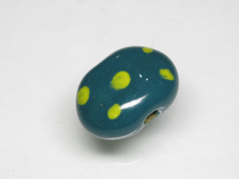 TOKO-BEADS KZ127-08 Kenyan ceramic bead 15mm KZ127-08 ケニアセラミックビーズ 15mmKazuri カズリビーズ Asian bead & African bead  Handmade,Lampeork,bead,asia,india,ethnic,parts,accessory,beads とんぼ玉,ビーズ,トンボ玉,アジア,インド,エスニック,手作り,パーツ,アクセサリー