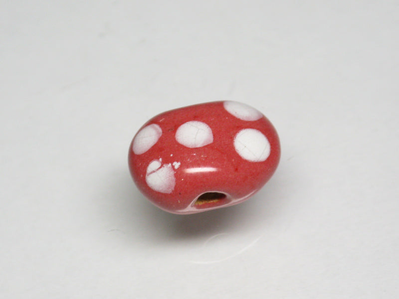 TOKO-BEADS KZ127-10 Kenyan ceramic bead 13mm KZ127-10 ケニアセラミックビーズ 13mmKazuri カズリビーズ Asian bead & African bead  Handmade,Lampeork,bead,asia,india,ethnic,parts,accessory,beads とんぼ玉,ビーズ,トンボ玉,アジア,インド,エスニック,手作り,パーツ,アクセサリー