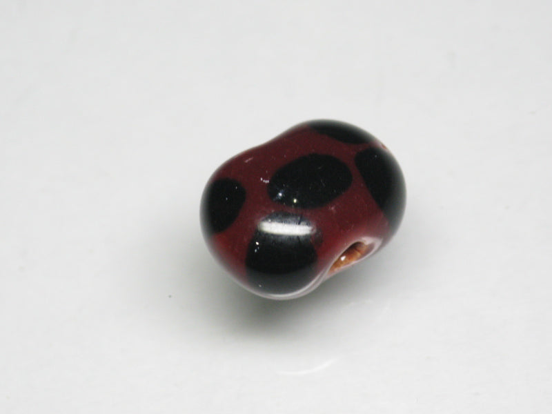 TOKO-BEADS KZ127-12 Kenyan ceramic bead 13mm KZ127-12 ケニアセラミックビーズ 13mmKazuri カズリビーズ Asian bead & African bead  Handmade,Lampeork,bead,asia,india,ethnic,parts,accessory,beads とんぼ玉,ビーズ,トンボ玉,アジア,インド,エスニック,手作り,パーツ,アクセサリー