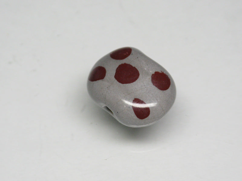 TOKO-BEADS KZ127-13 Kenyan ceramic bead 13mm KZ127-13 ケニアセラミックビーズ 13mmKazuri カズリビーズ Asian bead & African bead  Handmade,Lampeork,bead,asia,india,ethnic,parts,accessory,beads とんぼ玉,ビーズ,トンボ玉,アジア,インド,エスニック,手作り,パーツ,アクセサリー