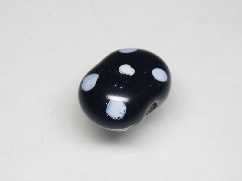 TOKO-BEADS KZ127-15 Kenyan ceramic bead 13mm KZ127-15 ケニアセラミックビーズ 13mmKazuri カズリビーズ Asian bead & African bead  Handmade,Lampeork,bead,asia,india,ethnic,parts,accessory,beads とんぼ玉,ビーズ,トンボ玉,アジア,インド,エスニック,手作り,パーツ,アクセサリー