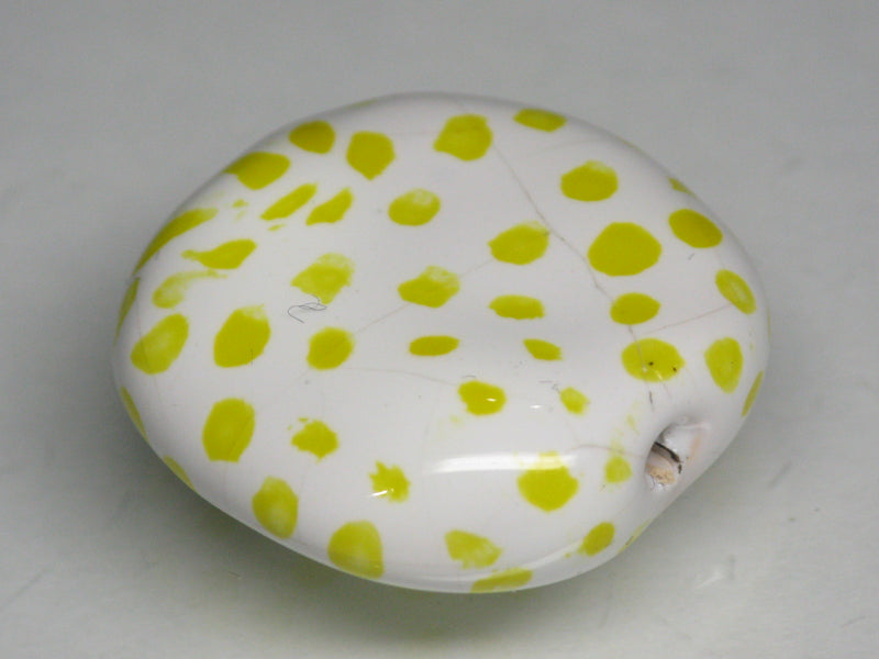 TOKO-BEADS KZ131-02 Kenyan ceramic bead 22.5mm KZ131-02 ケニアセラミックビーズ 22.5mmKazuri カズリビーズ Asian bead & African bead  Handmade,Lampeork,bead,asia,india,ethnic,parts,accessory,beads とんぼ玉,ビーズ,トンボ玉,アジア,インド,エスニック,手作り,パーツ,アクセサリー