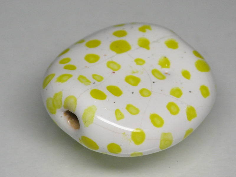 TOKO-BEADS KZ131-02 Kenyan ceramic bead 22.5mm KZ131-02 ケニアセラミックビーズ 22.5mmKazuri カズリビーズ Asian bead & African bead  Handmade,Lampeork,bead,asia,india,ethnic,parts,accessory,beads とんぼ玉,ビーズ,トンボ玉,アジア,インド,エスニック,手作り,パーツ,アクセサリー