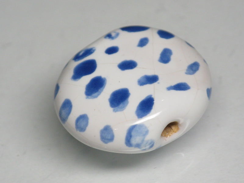 TOKO-BEADS KZ131-05 Kenyan ceramic bead 21mm KZ131-05 ケニアセラミックビーズ 21mmKazuri カズリビーズ Asian bead & African bead  Handmade,Lampeork,bead,asia,india,ethnic,parts,accessory,beads とんぼ玉,ビーズ,トンボ玉,アジア,インド,エスニック,手作り,パーツ,アクセサリー