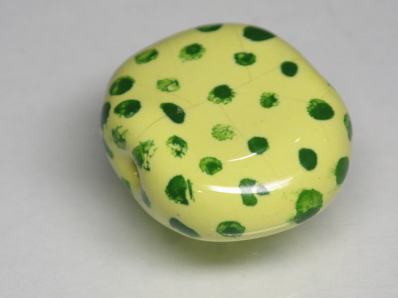 TOKO-BEADS KZ131-06 Kenyan ceramic bead 23mm KZ131-06 ケニアセラミックビーズ 23mmKazuri カズリビーズ Asian bead & African bead  Handmade,Lampeork,bead,asia,india,ethnic,parts,accessory,beads とんぼ玉,ビーズ,トンボ玉,アジア,インド,エスニック,手作り,パーツ,アクセサリー